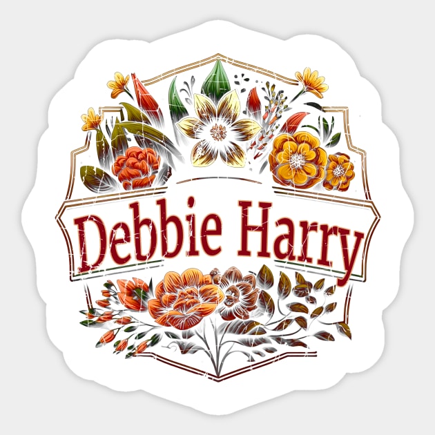 Flower Vintage Debbie Sticker by Itulah Cinta